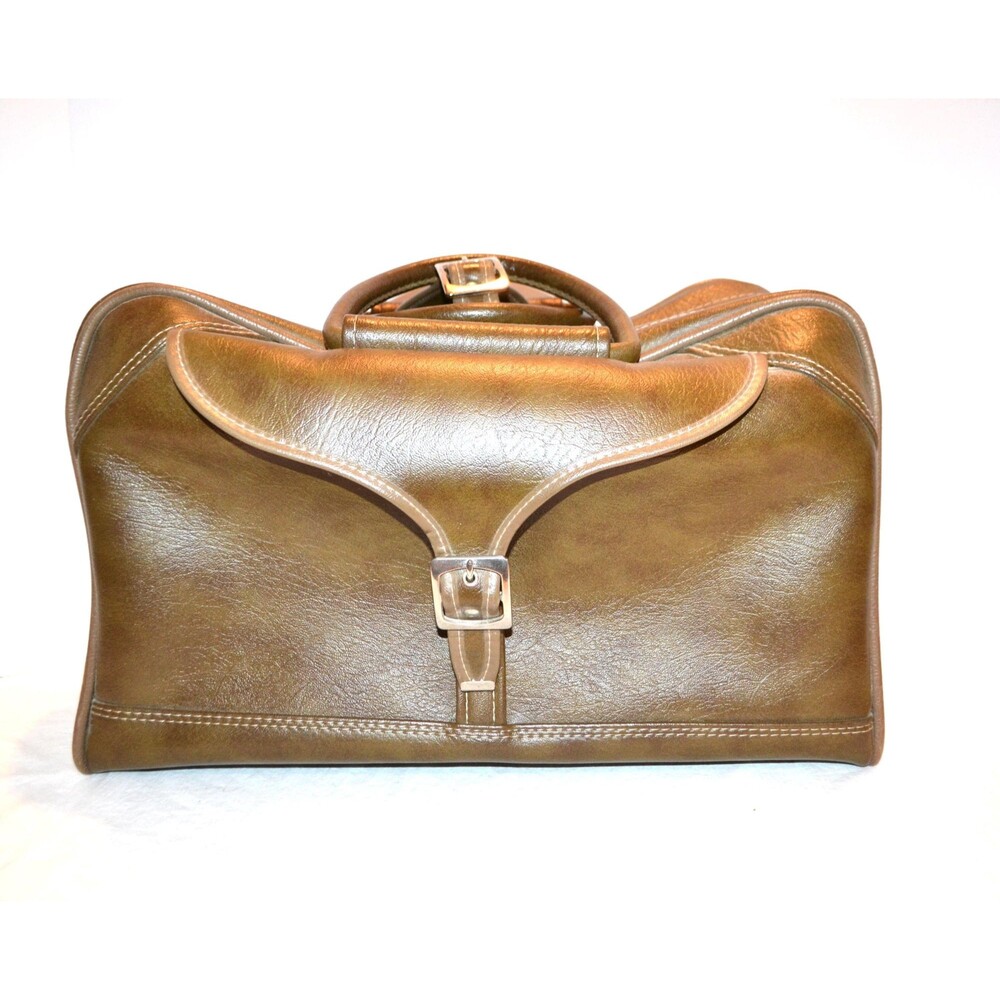 Vintage Carry On Duffle Business Suitcase 1970s Unisex Designer Tourister
